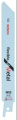 Bosch Saw Blades - S 922 Ef SÄbelsÄgeblatt Flexible For Metal 150mm Lang 2er Pack - 2.608.656.038